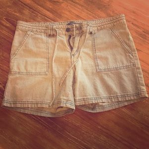 Prana 8 pinstripe shorts